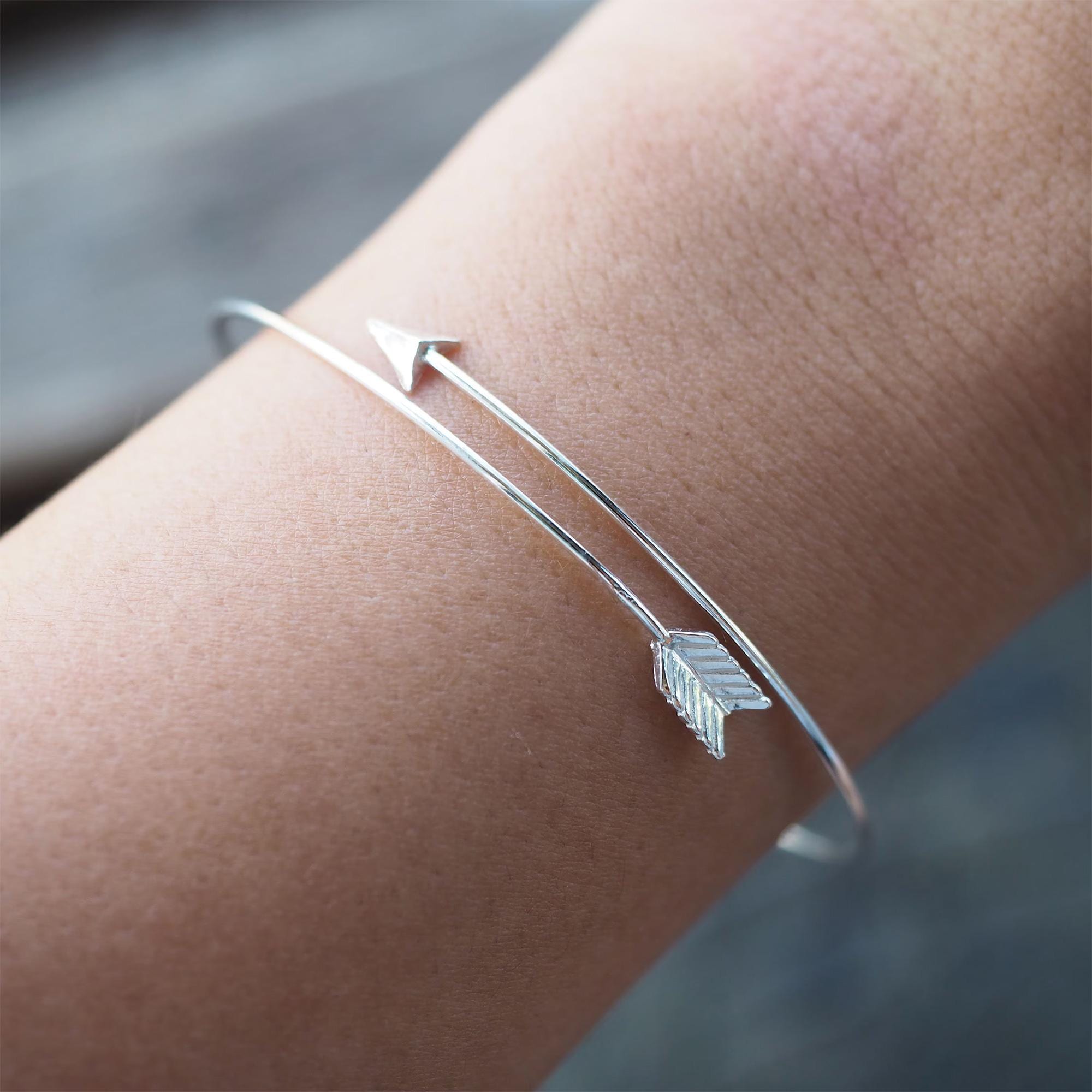 Sterling Silver Arrow Bracelet Sterling Silver Arrow Bracelet
