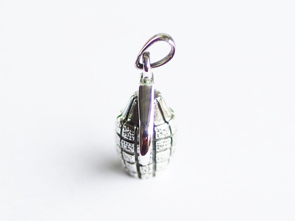 3D Bomb Charm Pendants Pineapple Bomb Charm Weapon War Etsy