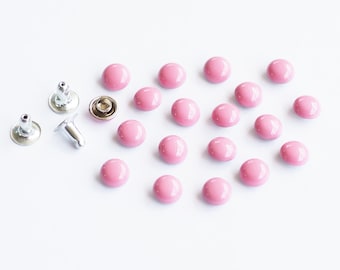 Dual Density Silicone Studs 6.25 Inch - Brown