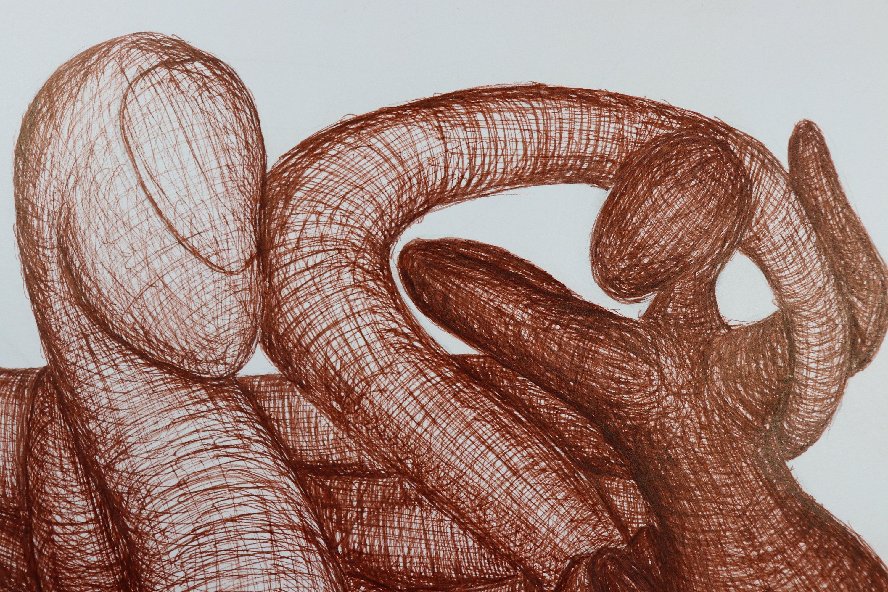 Hand Drawn Pen and Ink Wall Hanging Snake Charmer Drawing - Etsy