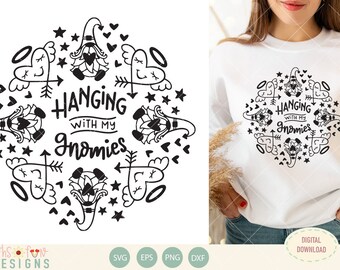 Download Mandala Gnome Svg Etsy