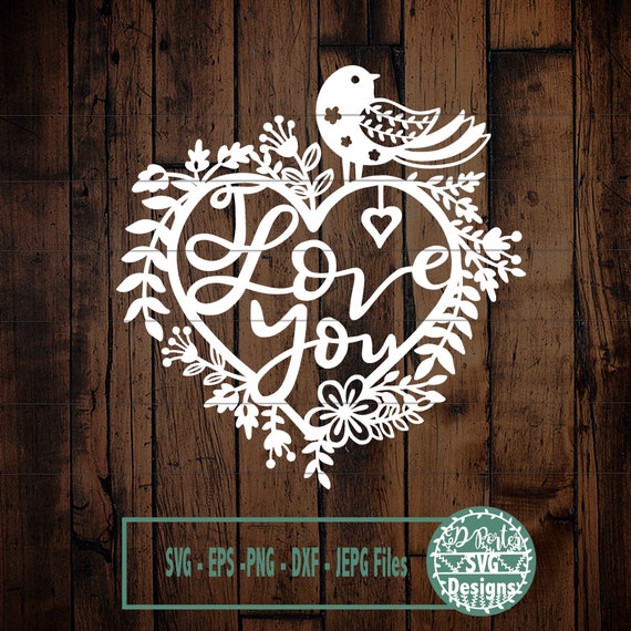 I love you bible quote paper cut svg svg file download | Etsy