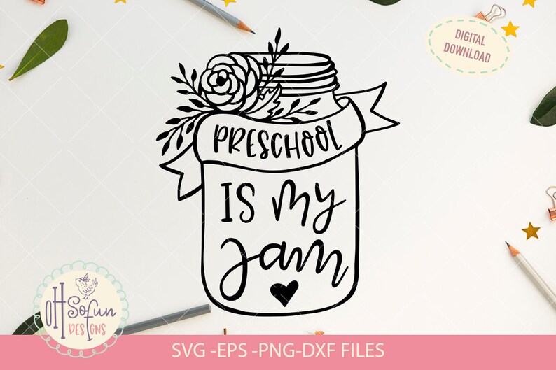 Download Preschool is my jam SVG cut file Digital download ONLY | Etsy