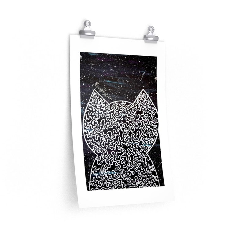 Space Cat High Quality Print; Photography Print; Poster