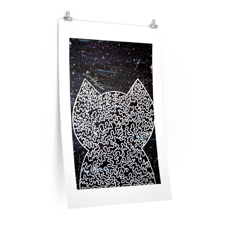 Space Cat High Quality Print; Photography Print; Poster