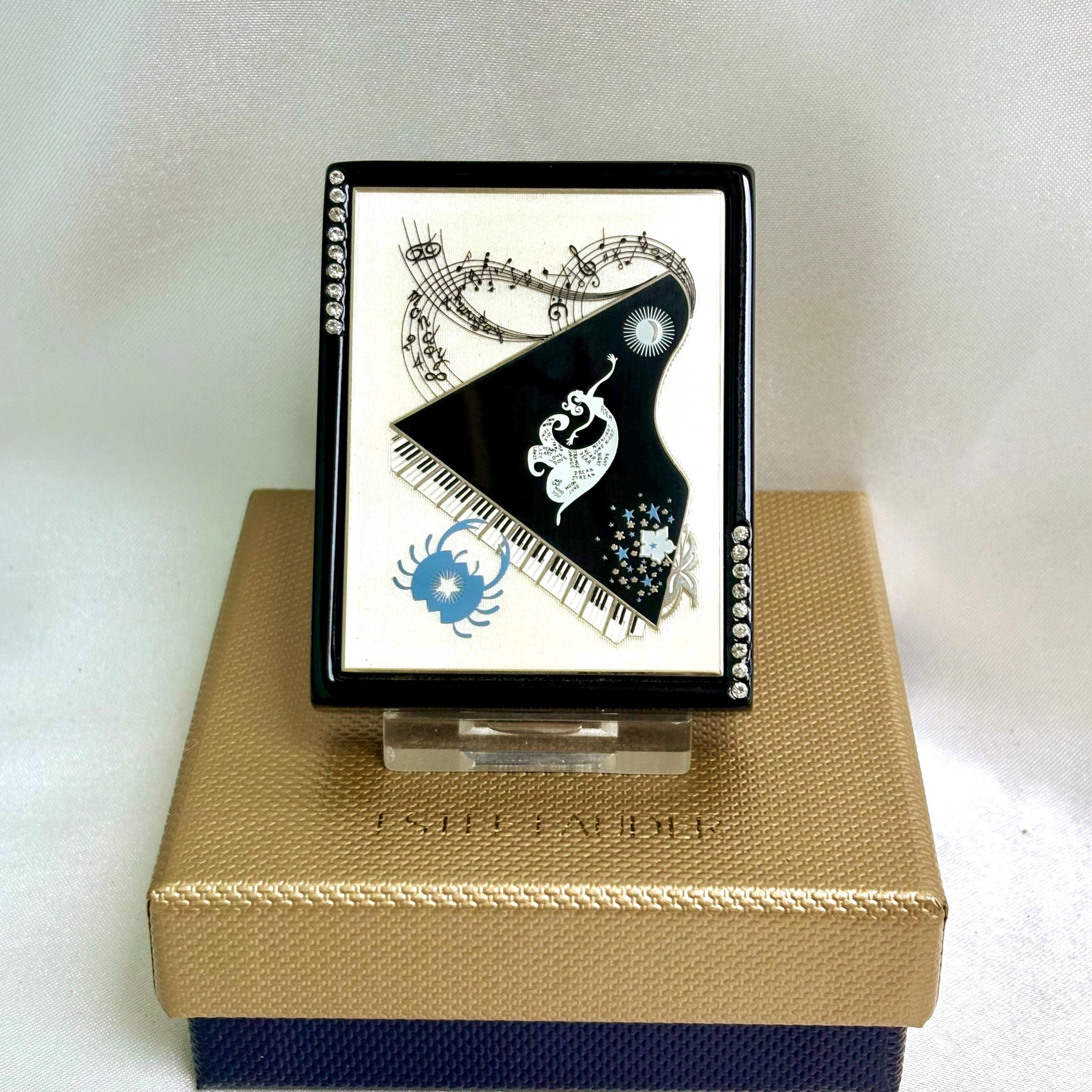 Erte Black White - Etsy