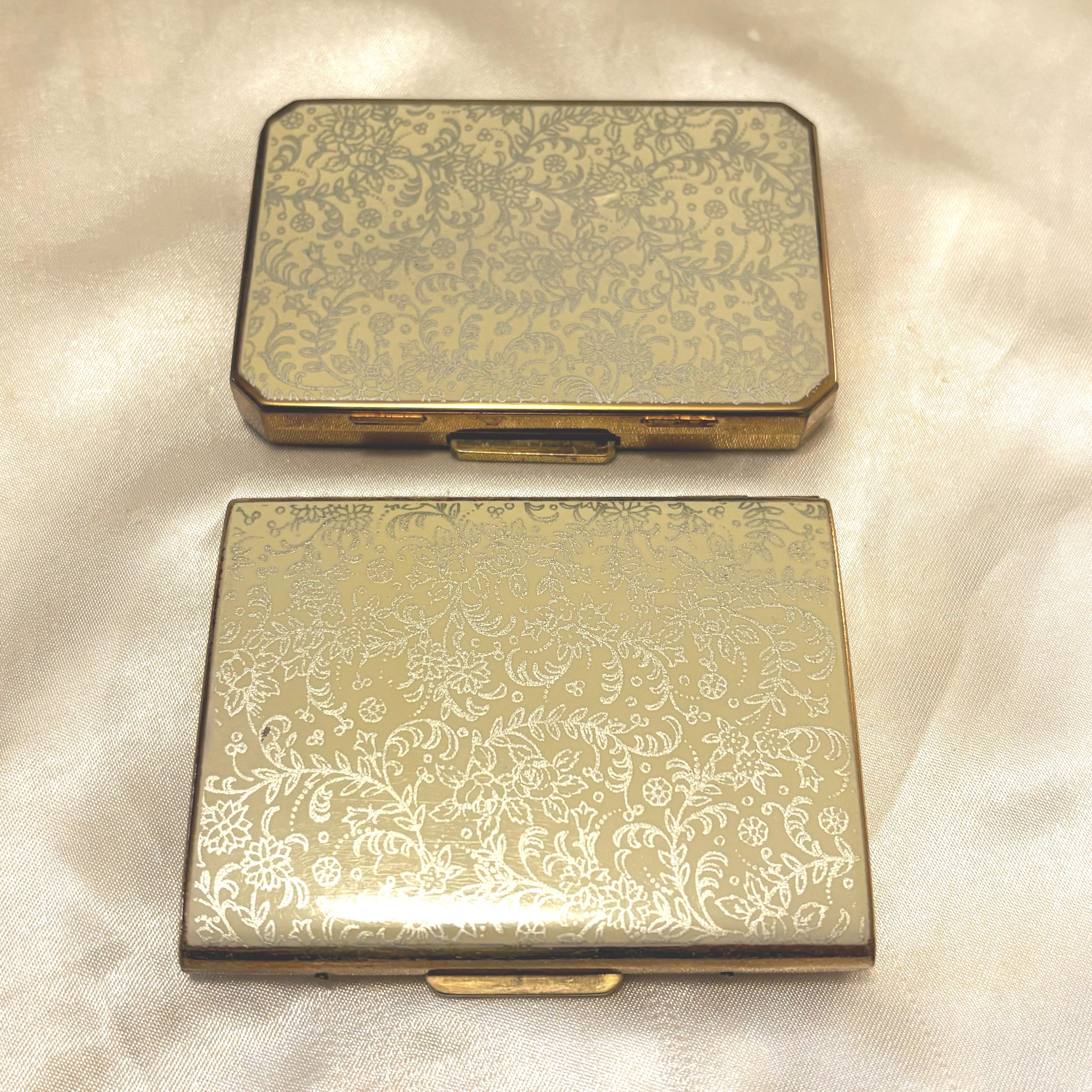 Vintage Stratton Party Case. Complete. Powder Compact 
