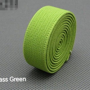 3/4 Inch20mm Wide Colored Double-side Twill Elastic Band, Elastic Trim, Elastic Ribbon, Sewing Elastic,Clothing accessories-1 Yard image 9