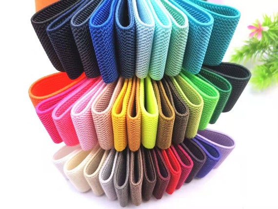 25mm White Knitted Sewing Elastic Band Waistband Manufacturer