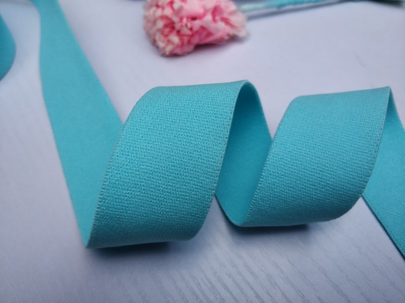 30mm Wide Colored Soft Elastic Band, Elastic Trim, Elastic Ribbon, Sewing Elastic,Clothing accessories-1 Yard image 7