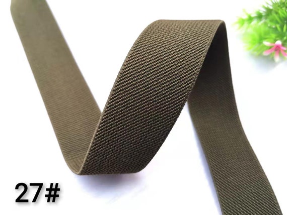 5 Yards Elastic Band for Belts-20mm Elastic Band for Sewing-Elastic Ribbon  for Sewing Craft-Elastic Ribbon for Sewing Craft-Elastic Tape for