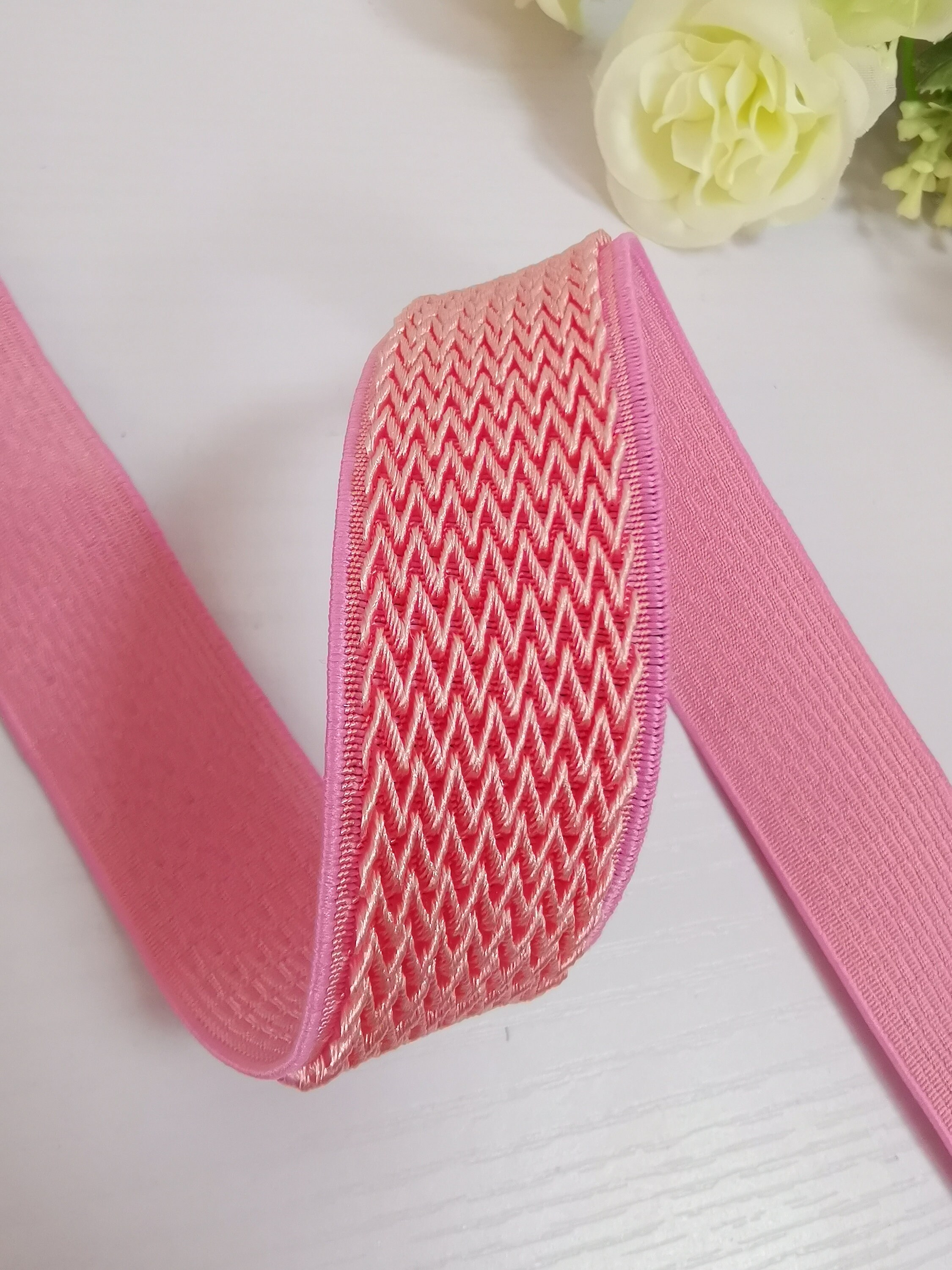 1 Inch 25mm Wide Elastic Band,elastic Trim, Elastic Ribbon, Sewing ...