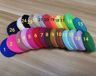 1-1/4 Inch30mm Wide Colored Double-side Twill Elastic Band, Elastic Trim,  Elastic Ribbon, Sewing Elastic,clothing Accessories-1 Yard 