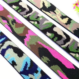 1 inch 25mm Jacquard Elastic band，Elastic Trim, Elastic Ribbon, Sewing Elastic,Clothing accessories - 1 Yard
