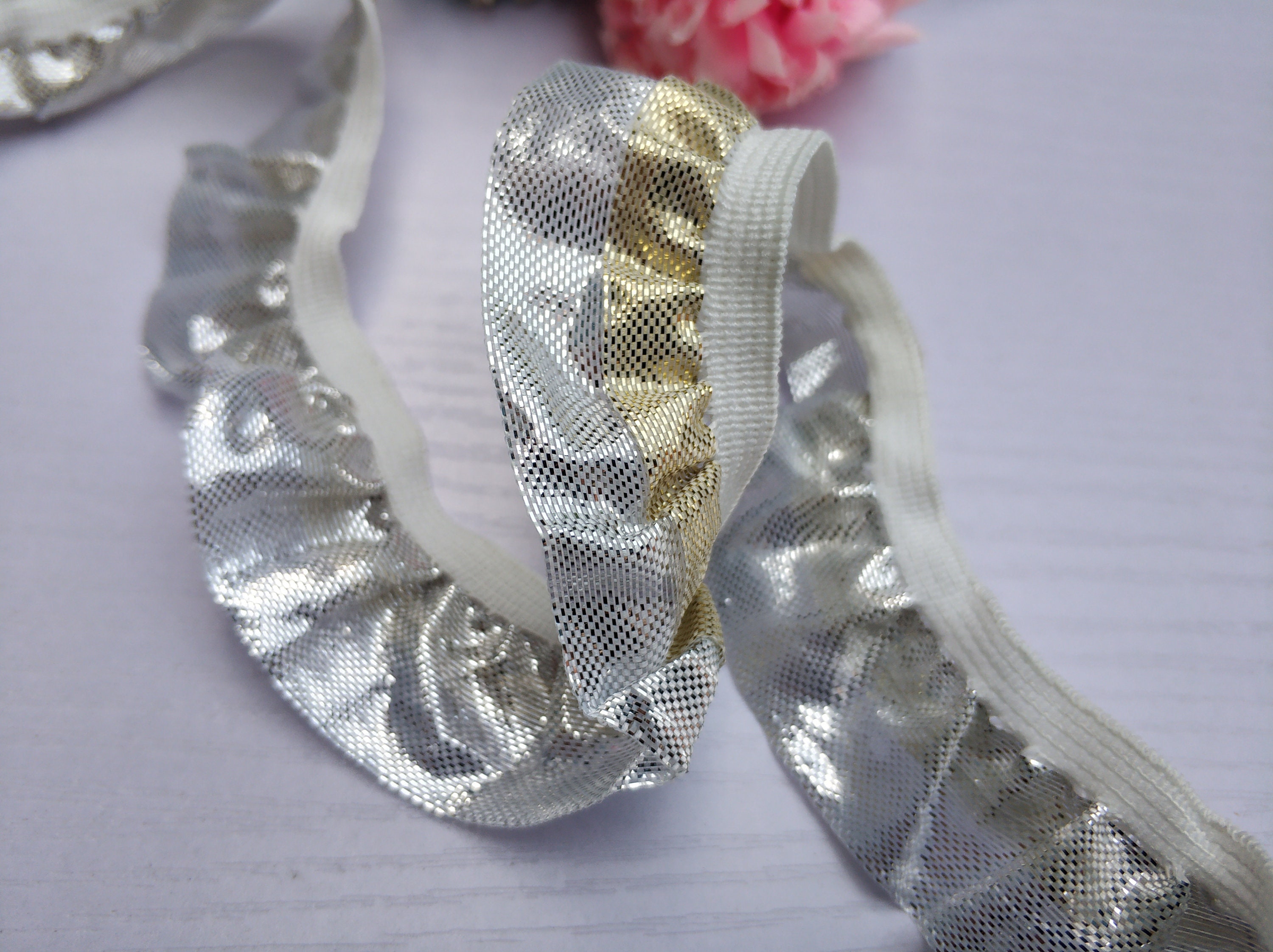 1 pollice 25mm banda elastica ampia,Elastic Trim, elastico nastro, elastico, elastico da cucire, accessori di abbigliamento - 1 Yard