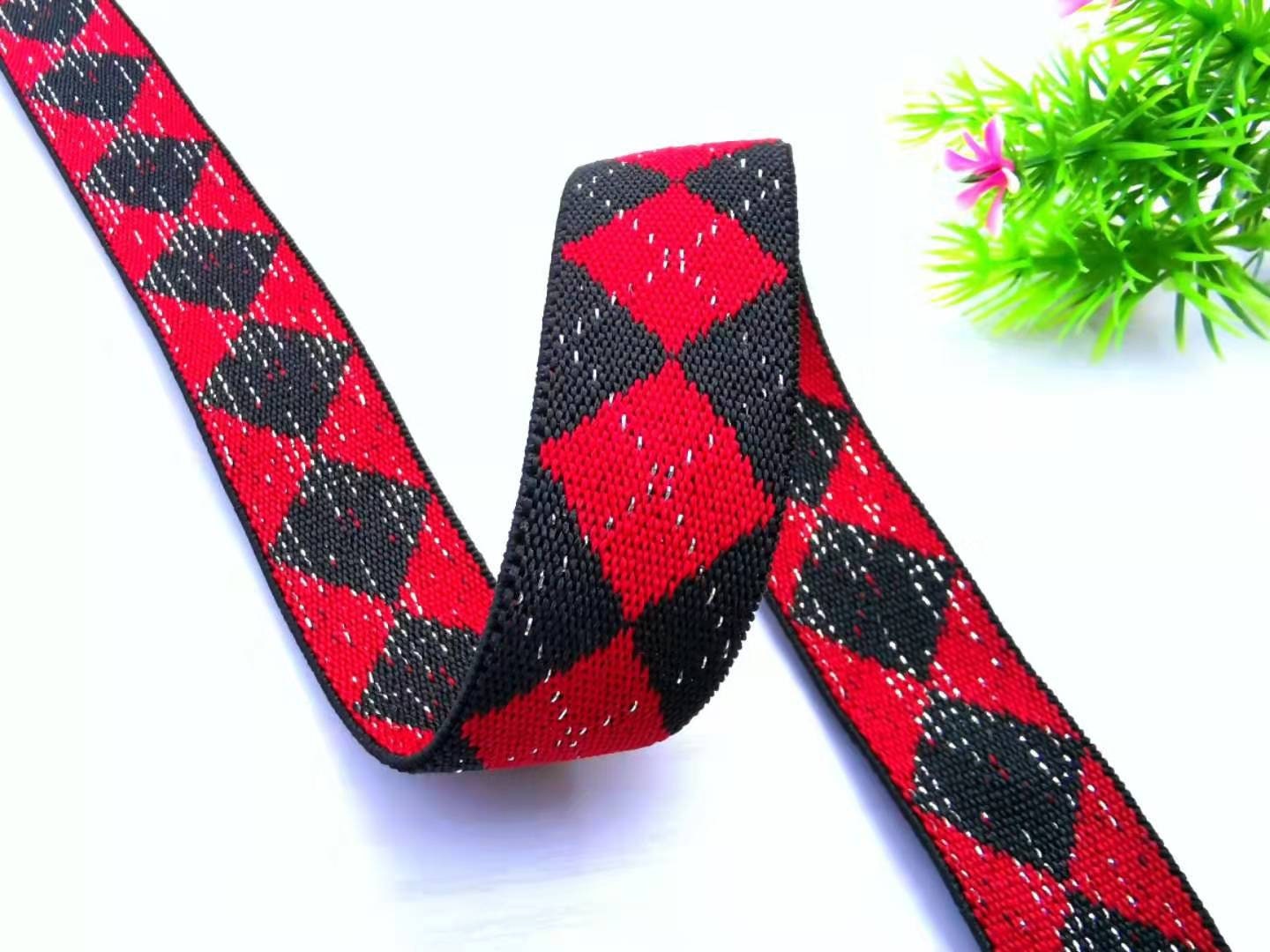 1 pollice 25mm banda elastica larga,Elastic Trim, elastico nastro, elastico elastico,Accessori abbigliamento - 1 Yard