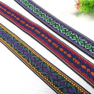 1 inch 25mm Elastic Jacquard Elastic band，Elastic Trim, Elastic Ribbon, Sewing Elastic,Clothing accessories - 1 Yard