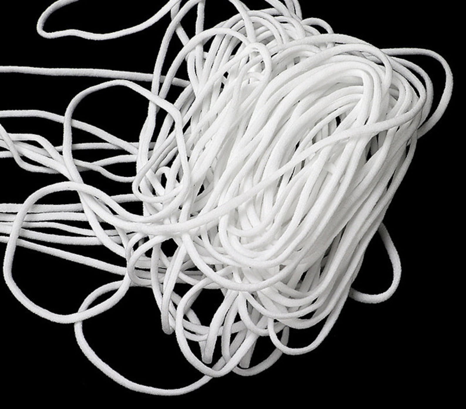 5yards 3mm Face Mask Elastic Band Mask Rope Rubber Band String Mask Ear ...