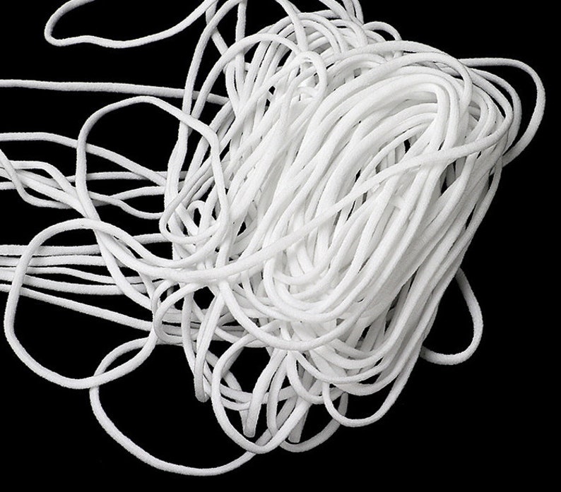 5yards 3mm Face Mask Elastic Band Mask Rope Rubber Band String Etsy