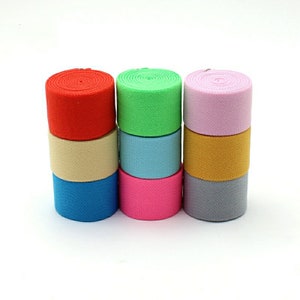 30mm Wide Colored Soft Elastic Band, Elastic Trim, Elastic Ribbon, Sewing Elastic,Clothing accessories-1 Yard image 1