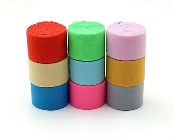 30mm Wide Colored Soft Elastic Band, Elastic Trim, Elastic Ribbon, Sewing Elastic,Clothing accessories-1 Yard