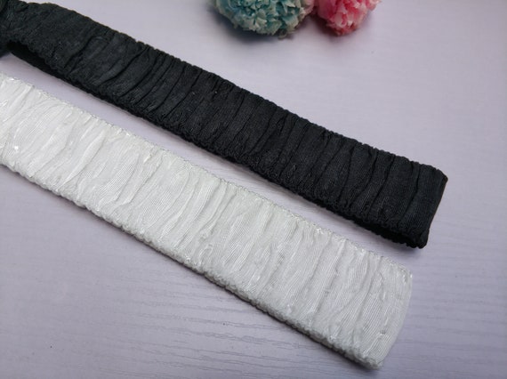 40mm Wide Elastic Band Stretchable for Craft Making DIY Clothing Headband Skirt