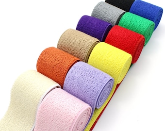 45mm de ancho solid colored plush cómoda banda elástica, cintura elástica, cinta elástica, ribete elástico, accesorios de ropa 1yard