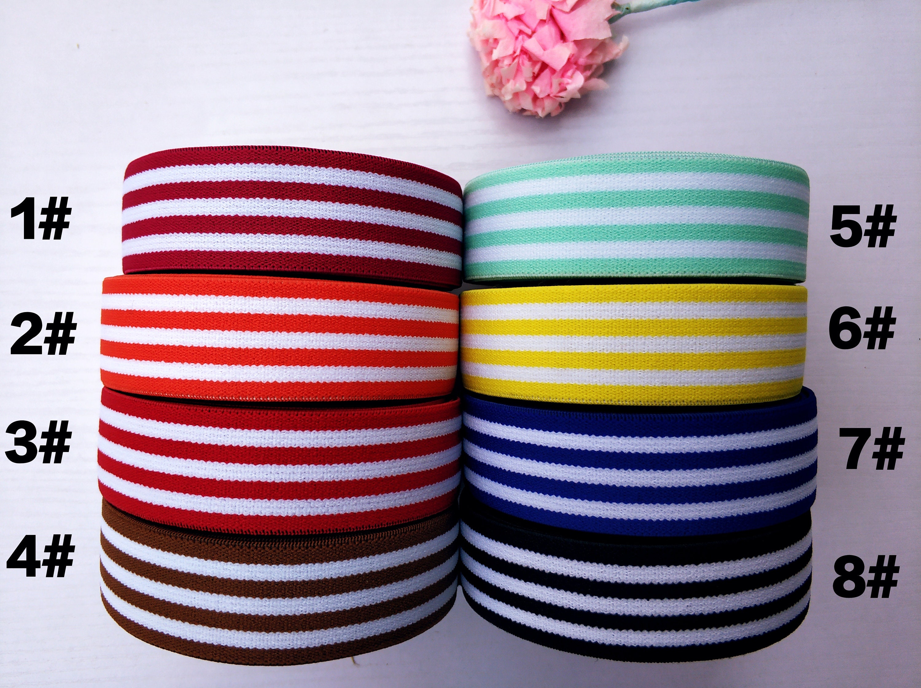 Elastico Tubolare Colore Viola - Resistente - Lunghezza 10 Metri - Foto 11