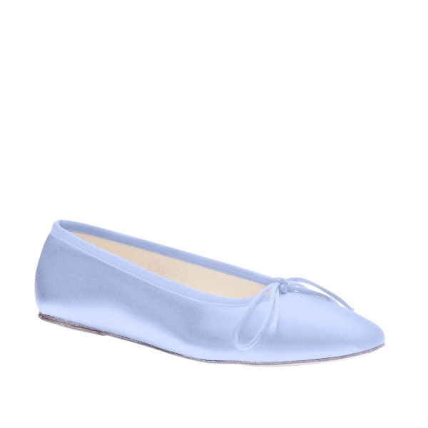 Blue Ballet Flats - Etsy