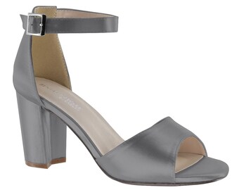 grey wedding shoes womens