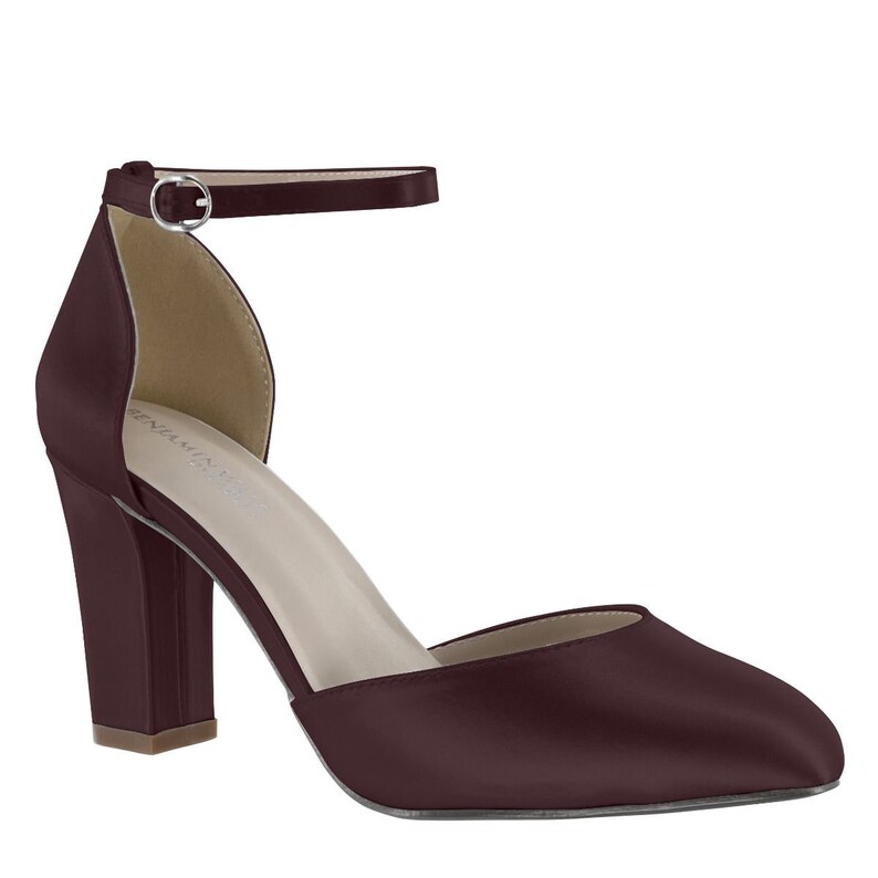 Amanda Satin Dyed Chocolate Wedding Shoe Prom Shoe Dyed Etsy Amanda Satin Dyed Chocolate Wedding Shoe Prom Shoe Dyed Etsy