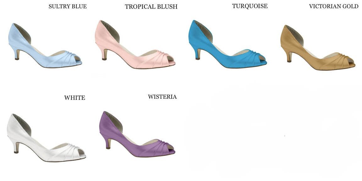 satin shoes that can be dyed