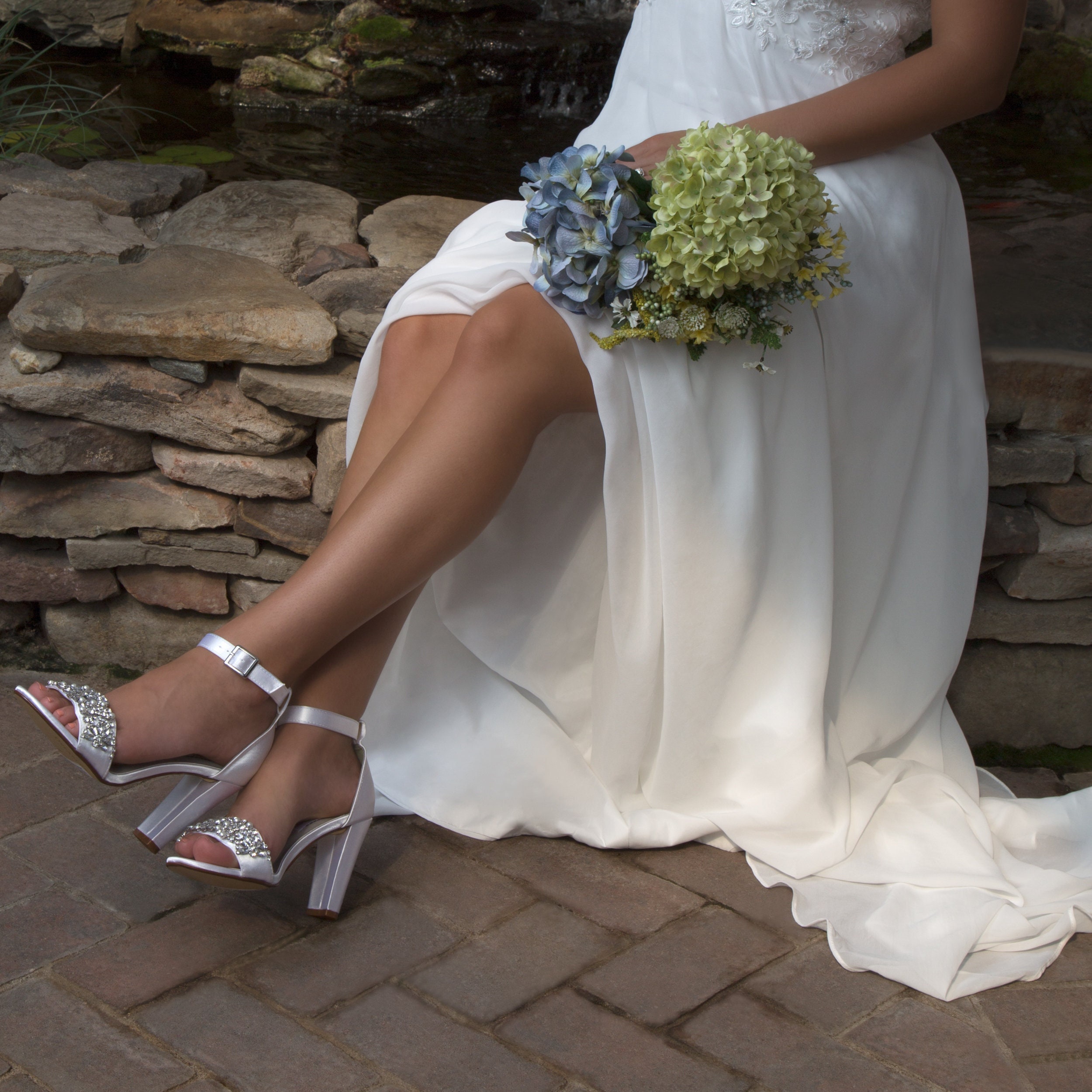 custom dyed wedding shoes