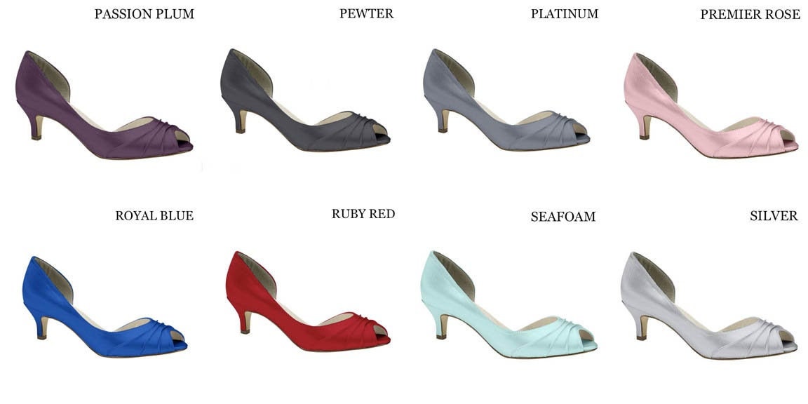 childrens white satin shoes