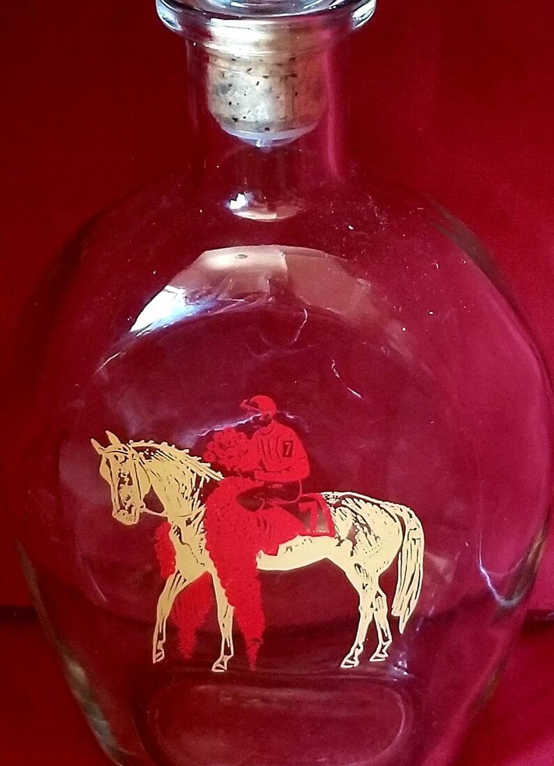 Heaven Hill vintage bourbon collectible horse liquor decanter Etsy