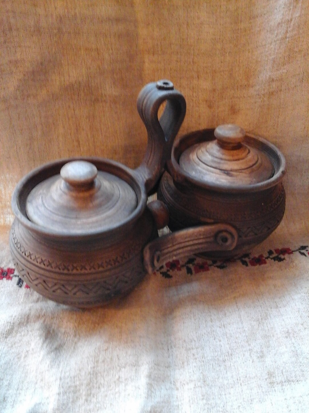 Боченок из глины как декор и как посуда Game of Thrones House Stark