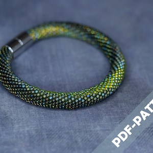 Motif peau de serpent au crochet