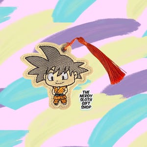 Dragon Ball Embroidered Bookmark: Anime Manga Gift