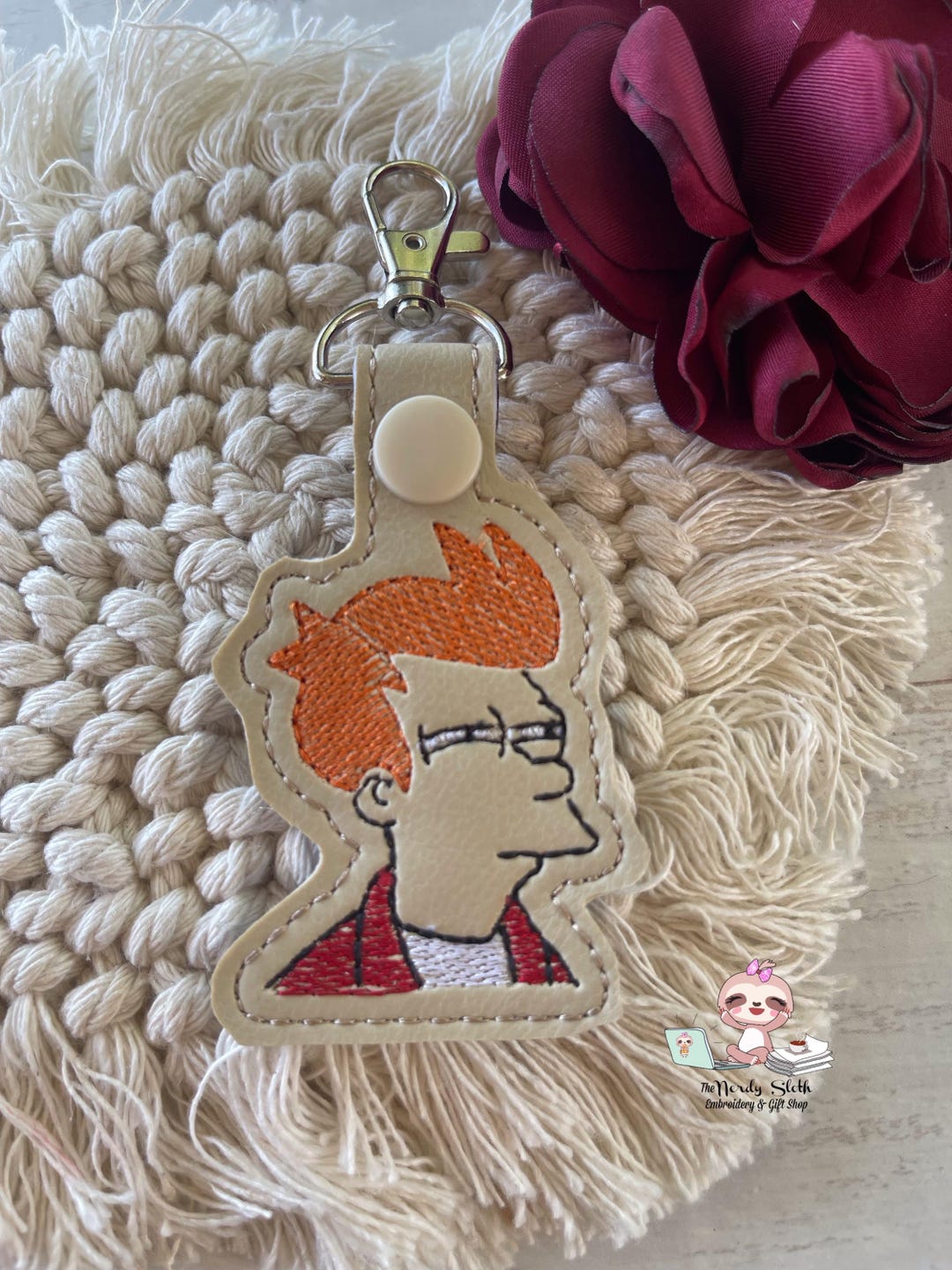 Pizza Delivery Guy Keyfob | Embroidered Keychain | Bag Tags | Fandom ...