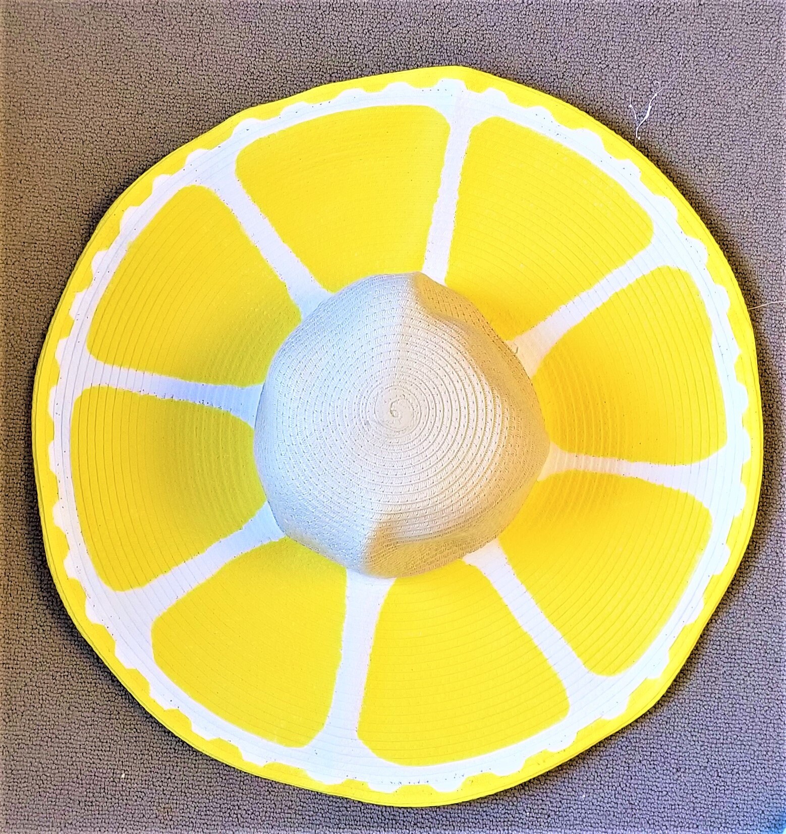 Lemon Floppy Hat Etsy