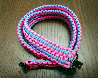 Paracord Shoulder Sling - Custom Length, Color, and Swivel
