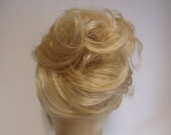 Hair Buns Blonde Etsy