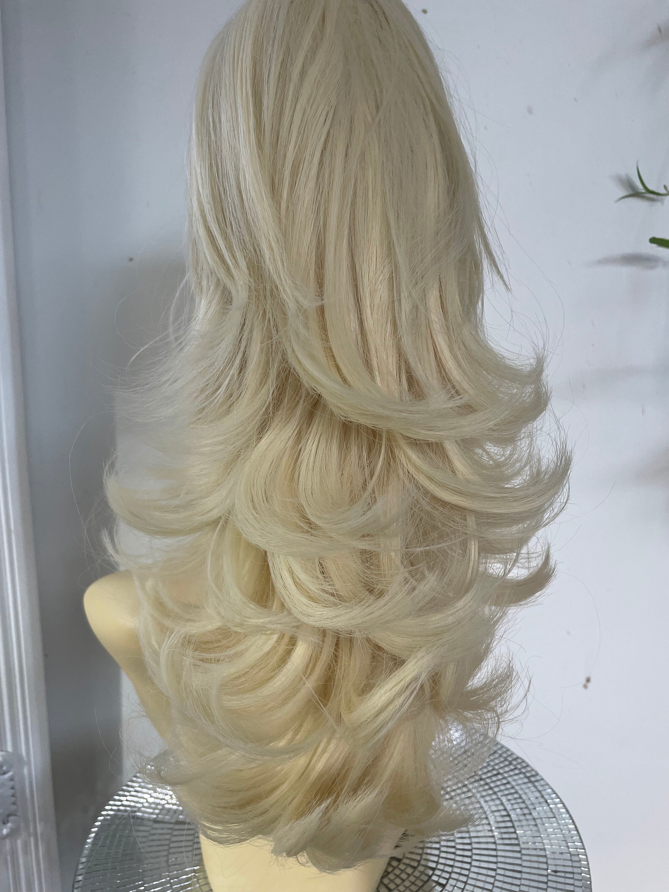 Postiche Queue De Cheval 50 Cm - Couleur Blond Clair Cuivré, Clip, Synthétique