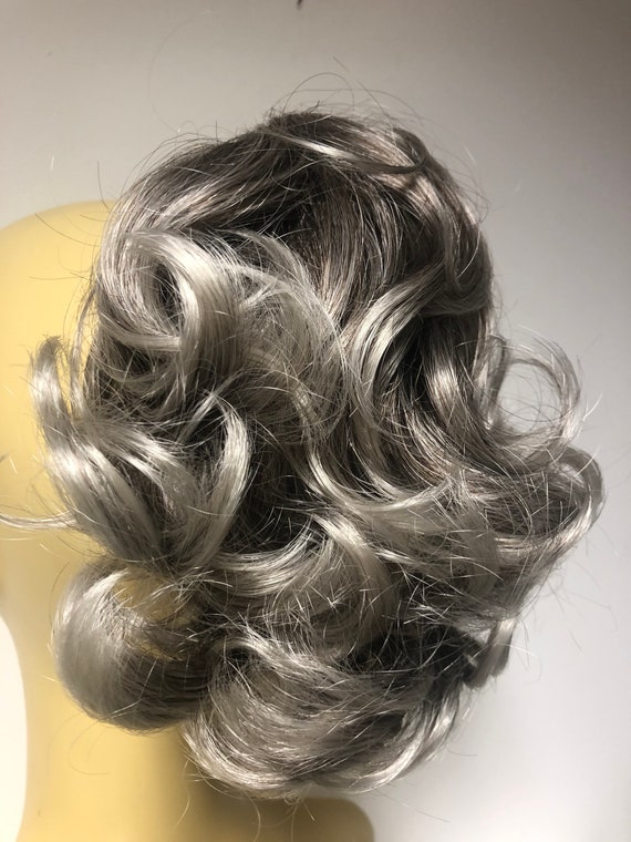 Buy Authentic Curly Hair Scrunchie Extension Ponytail in Mix Ash Online in India - Etsy Buy Authentic Curly Hair Scrunchie Extension Ponytail in Mix Ash Online in India - Etsy