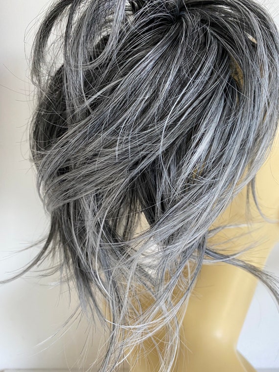 Silver 2024 hair scrunchies