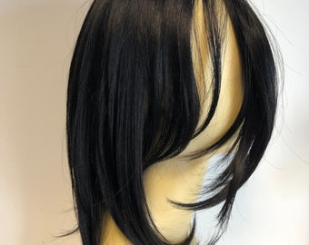 Topper/ boost black add volume and length volume clip in with wire (3/62)