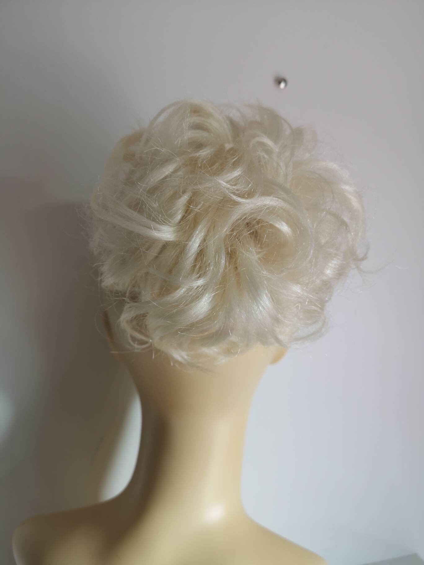 human hair scrunchie