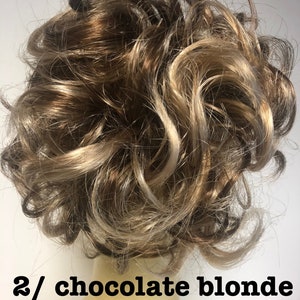 Kunsthaar Scrunchie Erweiterungen Pferdeschwanz (3)