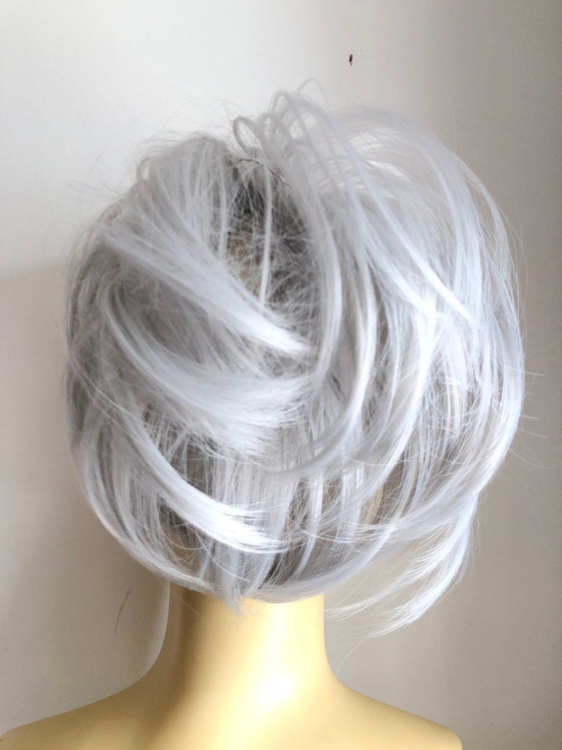 Grey /silver Hair Scrunchies in 2 Different Greys1/10 Etsy