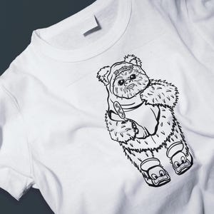 Ewok Goes to Disney - SVG-PNG-Dateien für Cricut (Digitaler Download)